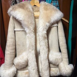 Overland Sheepskin Co shearling coat